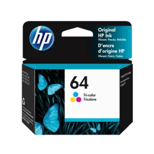 HP 64 Tri-Color Original Ink Cartridge