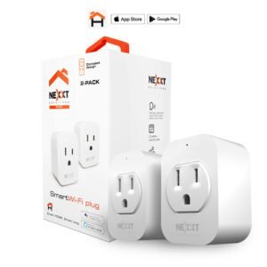 Nexxt Solutions Smart Wi-Fi Plug AHIWPS04U1 2PK