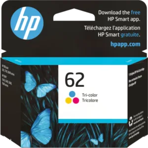 HP 62 Tri-Color Original Ink Cartridge