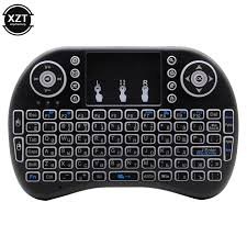 Mini Wireless Keyboard with Touchpad Mouse Combo Remote Control