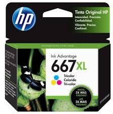 HP 667XL Tricolor Original Ink Cartridge