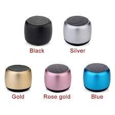 Mini Bluetooth Speaker – Coin Size Aluminum Wireless Speaker–Portable Loud Sound