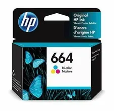HP 664 Regular (Small) Tri-Color Original Ink Cartridge
